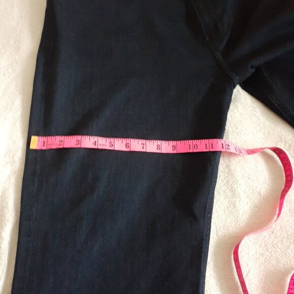 PAIGE Men's Size 44 Federal Slim Straight Leg Dark Wash Inkwell Denim Jeans - Picture 16 of 16